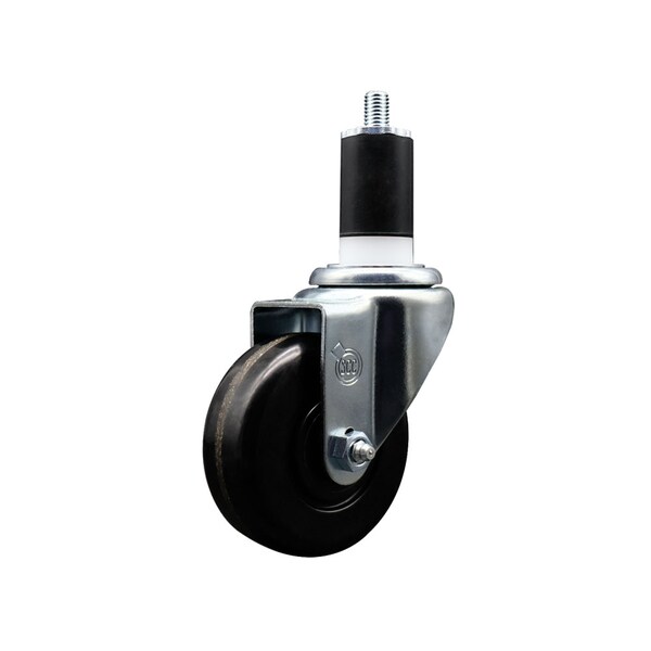 3.5'' SS Phenolic Wheel Swivel 1-1/2'' Expanding Stem Caster